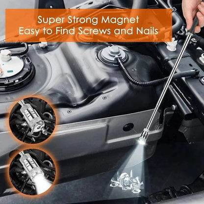 Telescopic Magnetic Pick Up Tool with LED Light