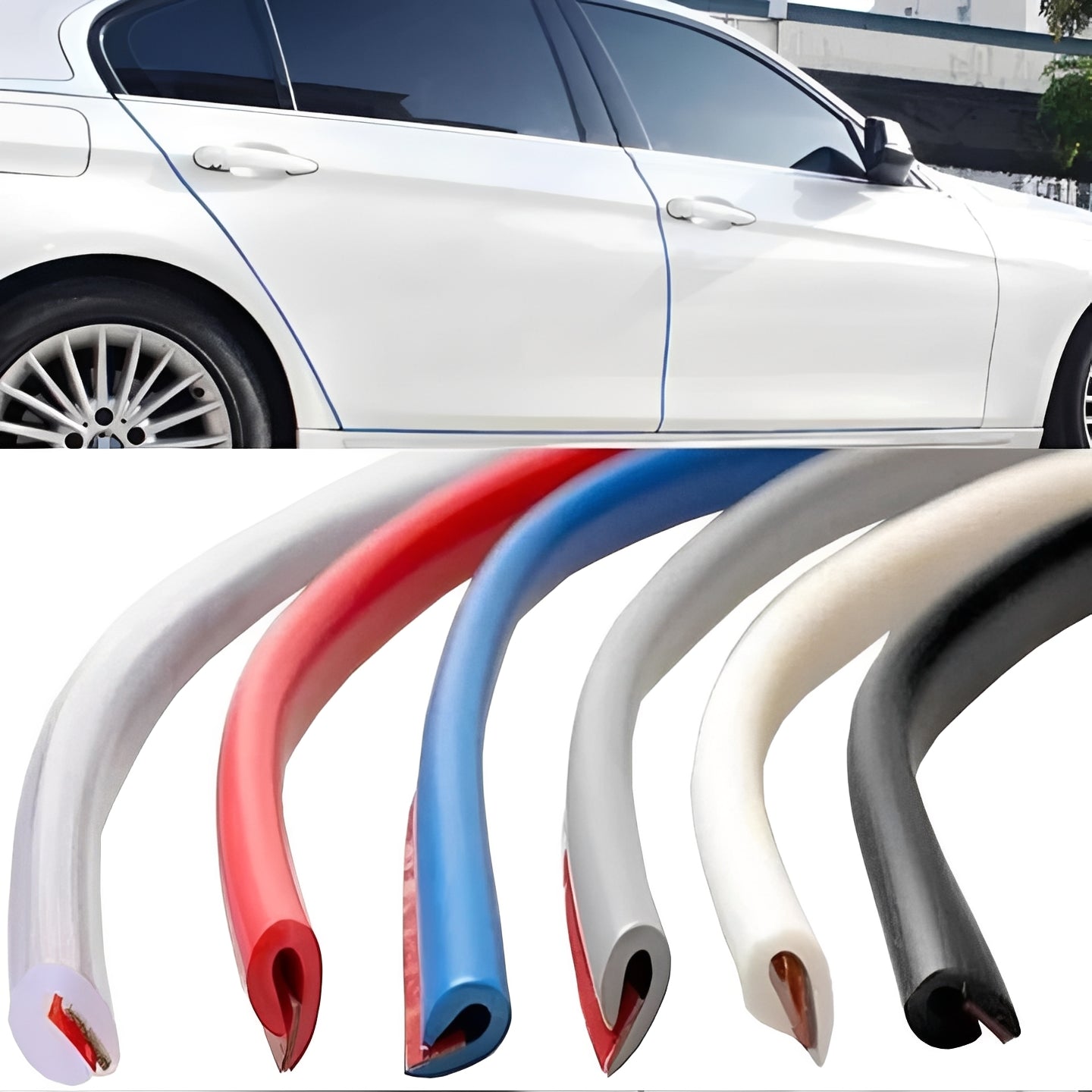 Flexible Car Door Edge Trim Strip for for Cars