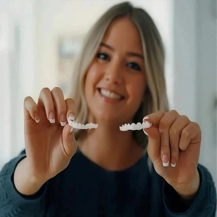 Clip On Cosmetic Veneers and Temporary Tooth Covers