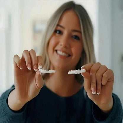 Clip On Cosmetic Veneers and Temporary Tooth Covers
