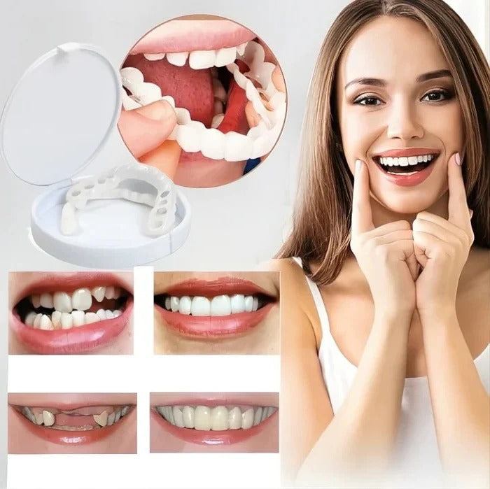 Clip On Cosmetic Veneers and Temporary Tooth Covers