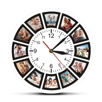 Customizable Wall Clock with Personalized Design