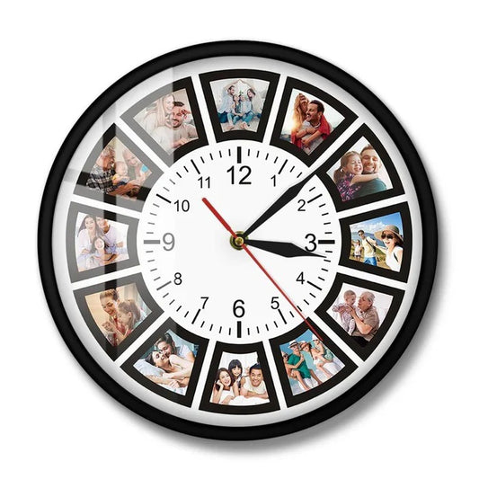 Customizable Wall Clock with Personalized Design