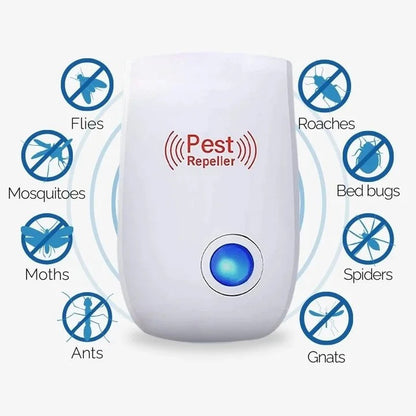 Ultrasonic Fly Repeller with Plug In Operation