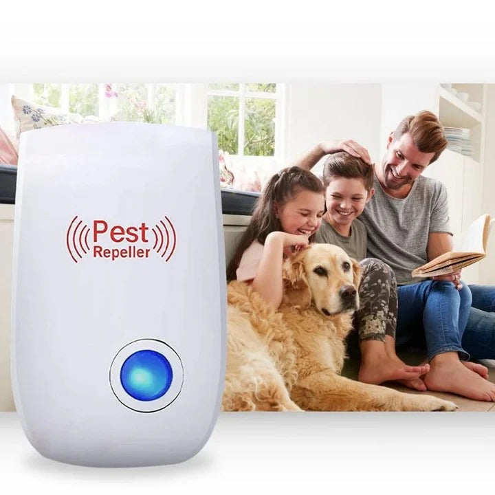 Ultrasonic Fly Repeller with Plug In Operation
