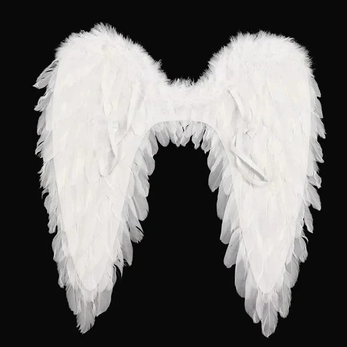 Foldable Feather Angel Wings for Costumes and Cosplay