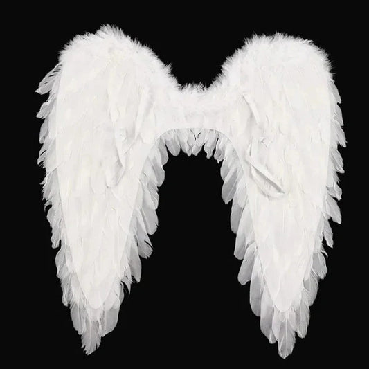 Foldable Feather Angel Wings for Costumes and Cosplay