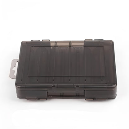 Fishing Tackle Box with Double Sided Compartment Storage
