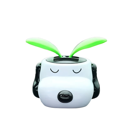 Solar Powered Dashboard Bobble Ornament for Car Interior Decor