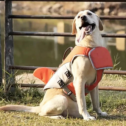 Floating Life Jacket for Dogs with Buoyancy Support