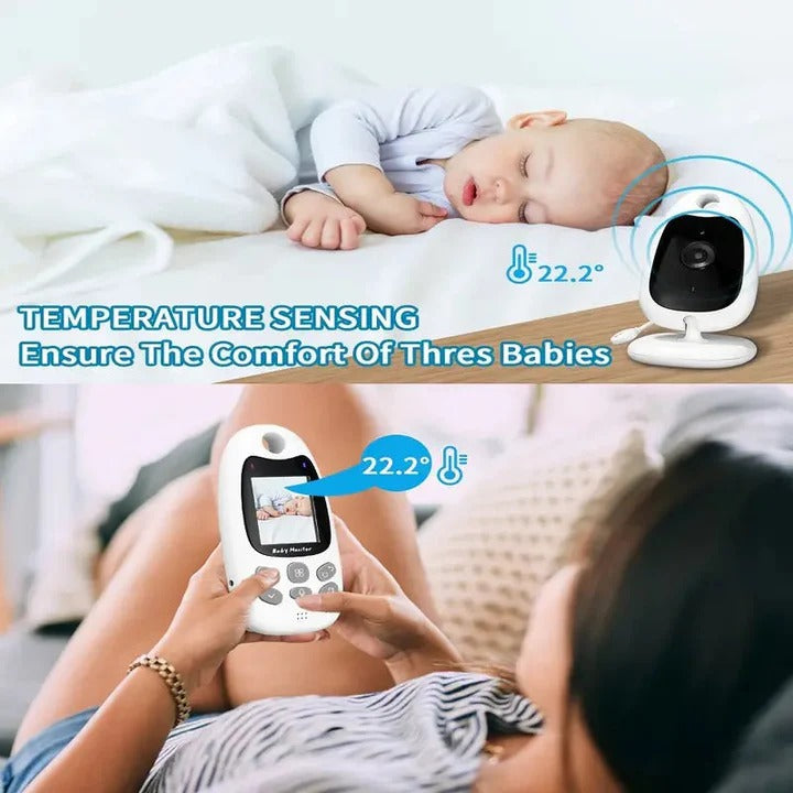Portable Baby Monitor with Night Vision Camera and Two Way Audio