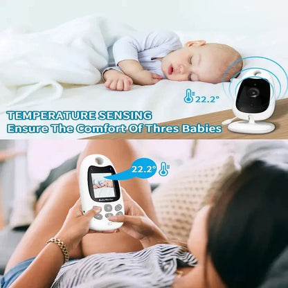 Portable Baby Monitor with Night Vision Camera and Two Way Audio
