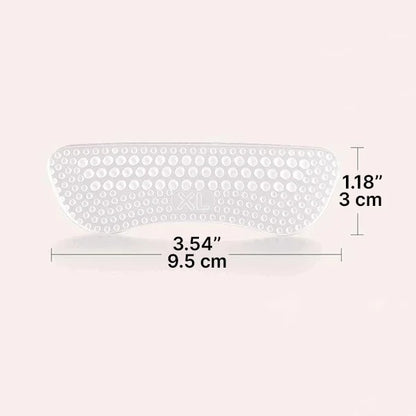 Silicone Heel Grips for Shoe Fit and Comfort