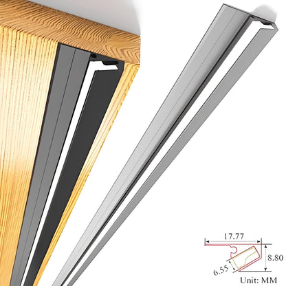 LED Under Cabinet Lighting with 45 Degree Angle Design