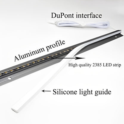 LED Under Cabinet Lighting with 45 Degree Angle Design