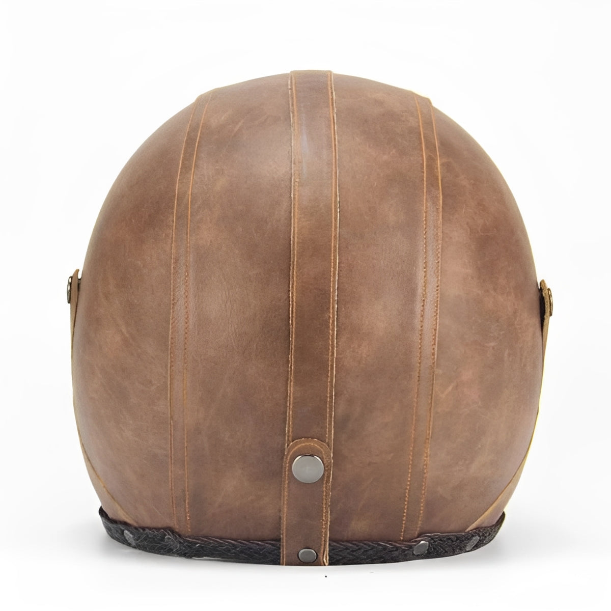 Open Face Motorcycle Helmet with Detachable Goggles