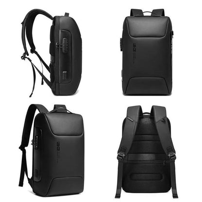 Waterproof Travel Backpack with Anti Theft Security Pockets
