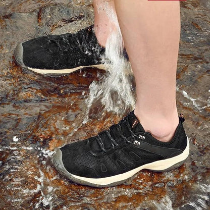 Women's Waterproof Hiking Shoes with All Terrain Traction