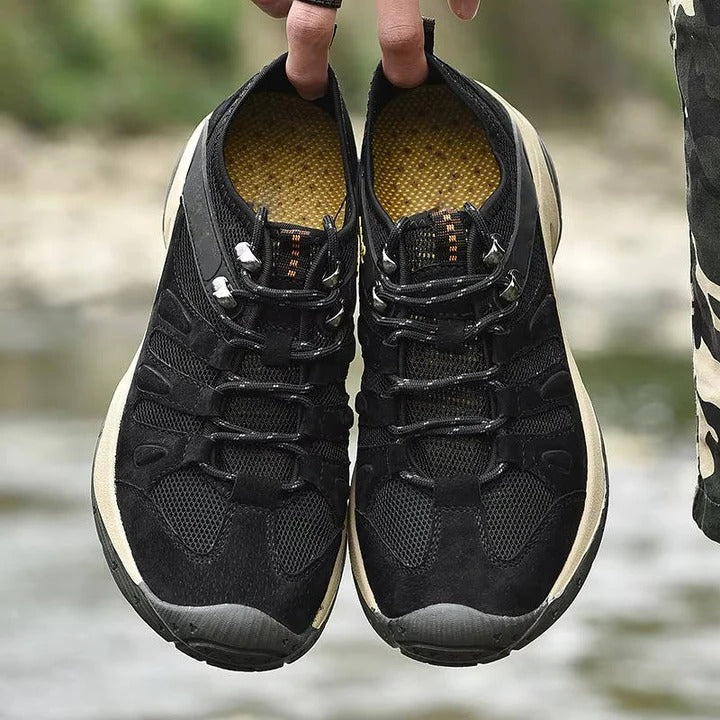 Women's Waterproof Hiking Shoes with All Terrain Traction