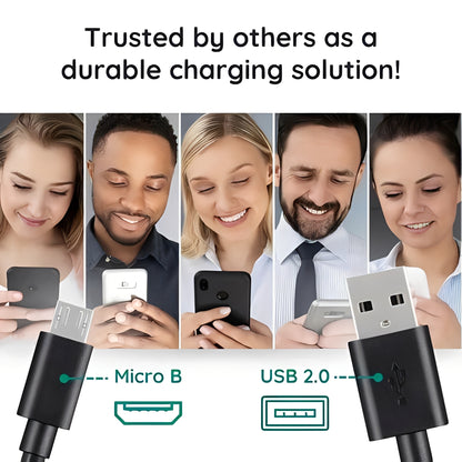 Micro USB Charging Cable, 10 Ft