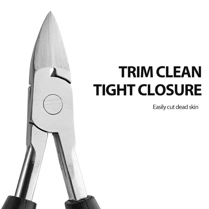 Wide Jaw Nail Clippers for Thick Nails with Built In File