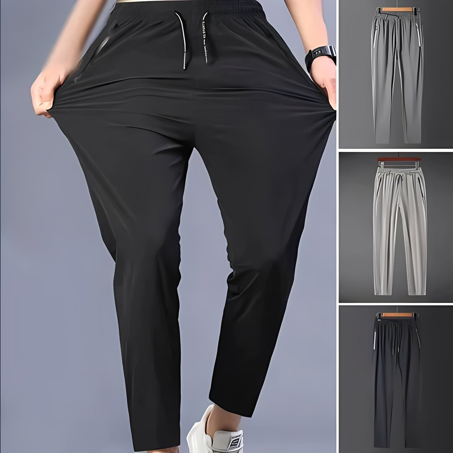 Men's Quick Dry Hiking Pants with Stretch Fabric