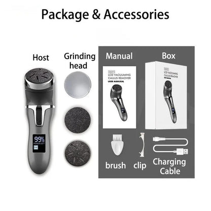 Electric Foot Callus Remover for Hard Skin and Rough Patches
