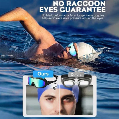 Anti Fog Swimming Goggles with Wide Angle Lens