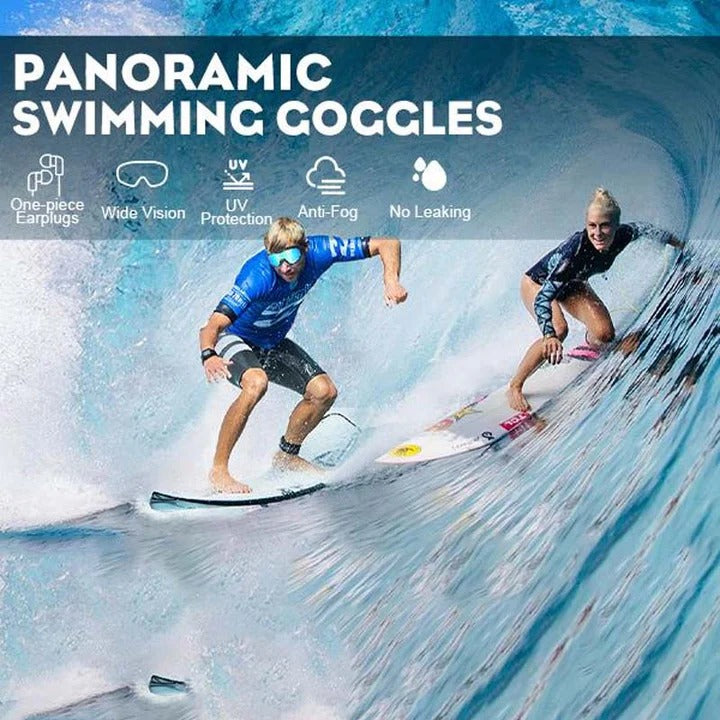 Anti Fog Swimming Goggles with Wide Angle Lens