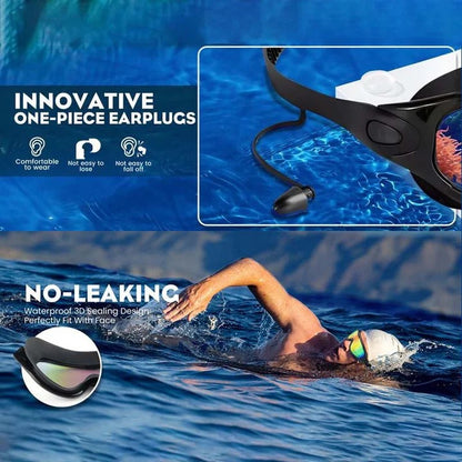 Anti Fog Swimming Goggles with Wide Angle Lens