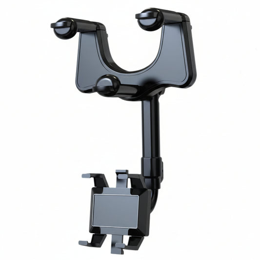 360 Degree Rotatable Car Phone Holder for Rear View Mirror