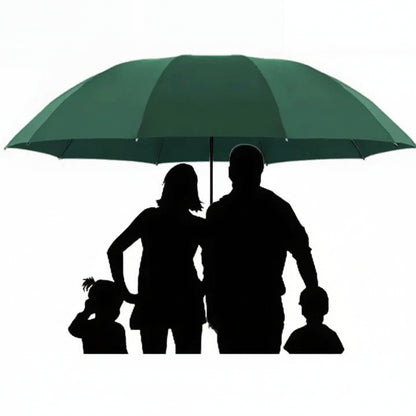 Extra Large Automatic Folding Umbrella with Wide Canopy Coverage