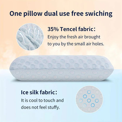 Cooling Gel Memory Foam Pillow for Sleeping Position Support