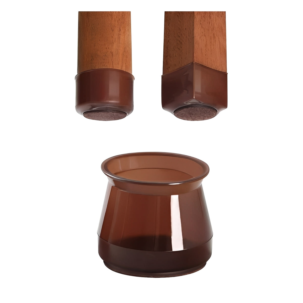 Furniture Leg Floor Protectors, Set of 8