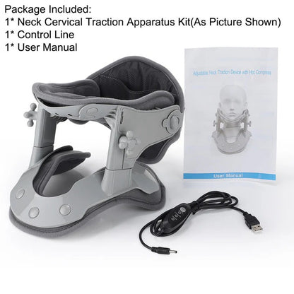 Adjustable Neck Stretching Device with Heat Settings