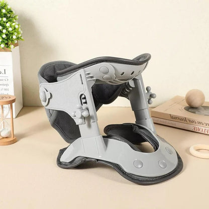 Adjustable Neck Stretching Device with Heat Settings