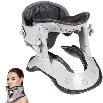 Adjustable Neck Stretching Device with Heat Settings