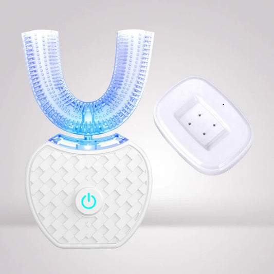Ultrasonic Electric Toothbrush with Blue Light