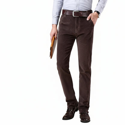 Men's Classic Corduroy Pants for Casual Wear