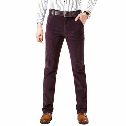 Men's Classic Corduroy Pants for Casual Wear