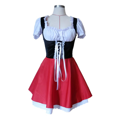 Little Red Hood Costume Dress for Women