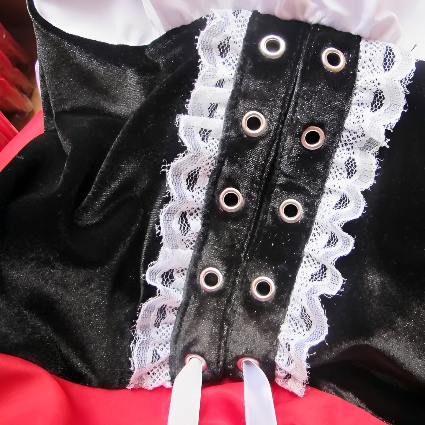 Little Red Hood Costume Dress for Women