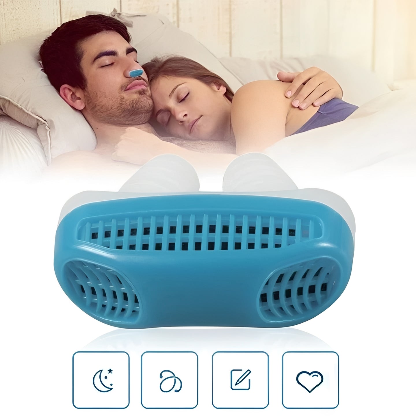 Cordless Nasal Comfort Insert for Nighttime Use