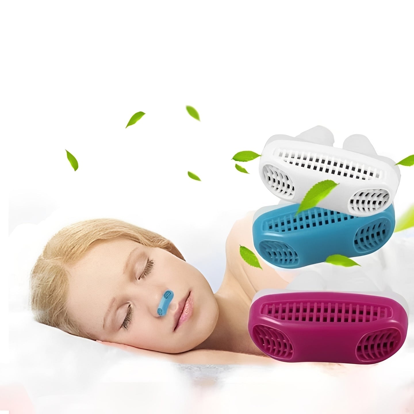 Cordless Nasal Comfort Insert for Nighttime Use