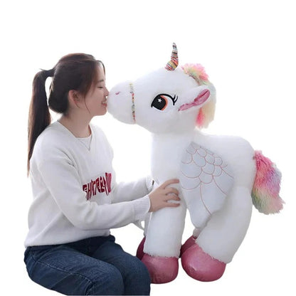 Oversized Plush Unicorn Stuffed Animal Toy