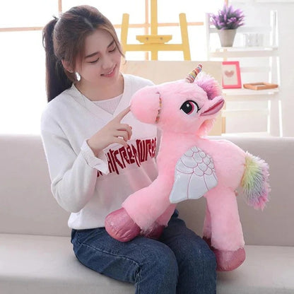 Oversized Plush Unicorn Stuffed Animal Toy