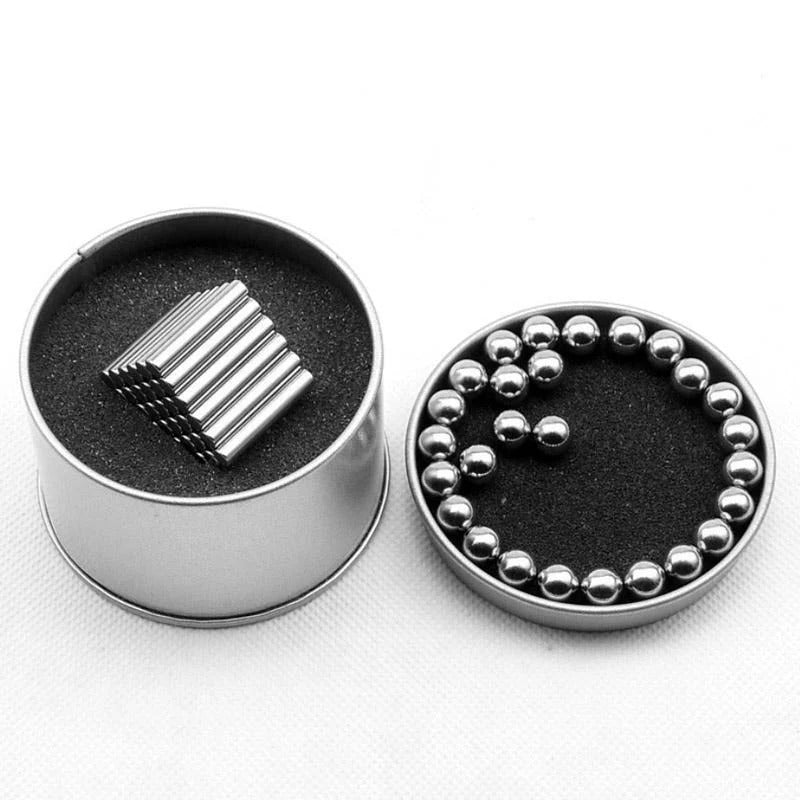 Magnetic Building Sphere Kit with DIY Connector Rods