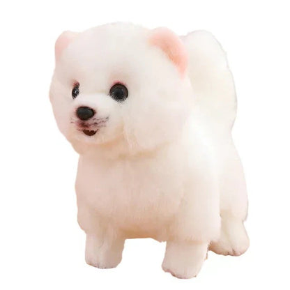 Washable Plush Dog Stuffed Animal with Portable Design