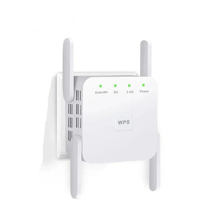 WiFi Range Extender with Dual Band Support and WPS Setup
