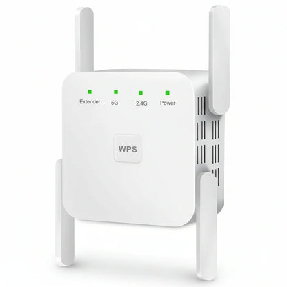 WiFi Range Extender with Dual Band Support and WPS Setup
